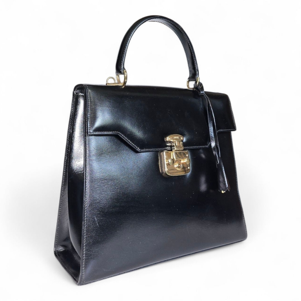 Gucci Vintage Lady Lock Handbag